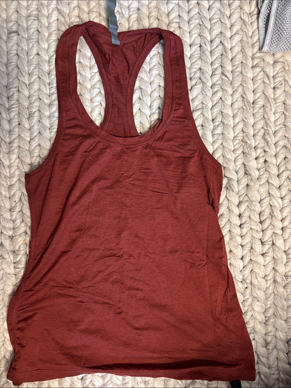 Vuori Women's Racerback Tank Top — Rust